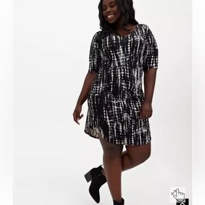 NEW Torrid Super Soft 2 Mini Tee Shirt Dress